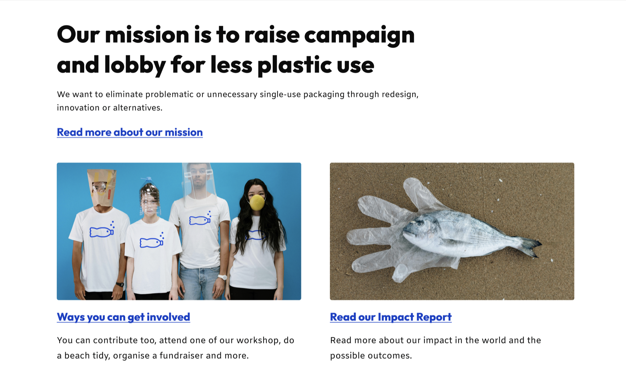 The light blue colour used for headings has been replaced with darker colours. The generic 